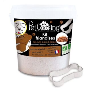 PetCooking Набор лакомств для собак с имбирным пряником 400г