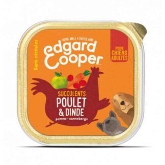 Edgard & Cooper Chicken and Turkey Tray Adult Dog 11x150 г