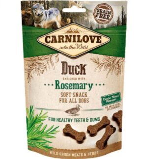 Полувлажное лакомство для собак Carnilove Duck & Rosemary 200 г