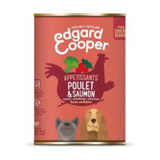 Edgard & Cooper Chicken & Salmon Senior Dog 6 x 400г