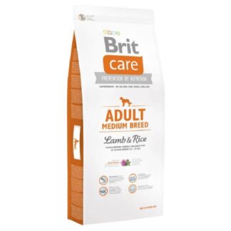 Brit Care Medium Breed Adult Dog с ягненком и рисом 3 кг