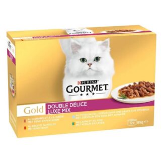 Purina Gourmet Gold Cat Дабл Делайт 12 x 85г