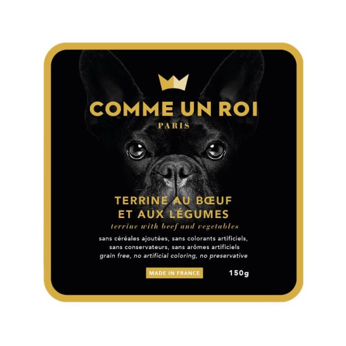 Comme Un Roi Chien Говядина Овощи 11 x 150 г