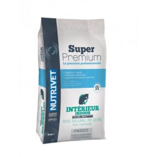 Корм для кошек Nutrivet Super Premium Anti Hairball 3,5 кг
