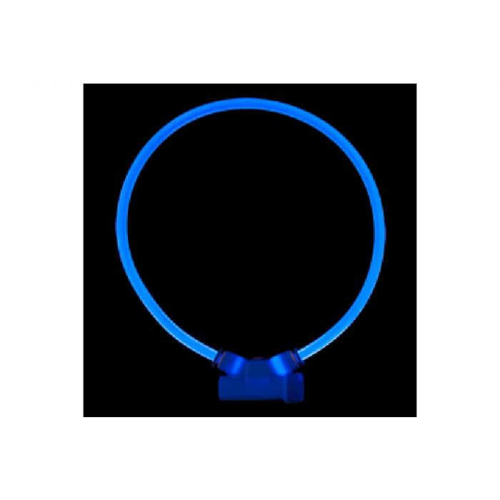 Ошейник безопасности RedDingo lumitube синий для собак SL