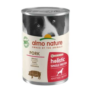 Almo Nature Dog Holistic Single Protein Свинина 24 x 400 г