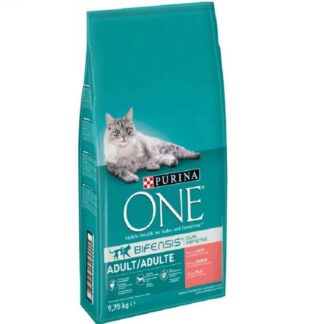 Purina One Adult Cat Лосось 9,75 кг