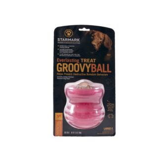Starmark Toy Everlasting Treat Groovy Ball ? 12 x 13,5 см L