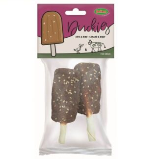 Лакомство для собак Bubimex duckies с утиной говядиной 80 г