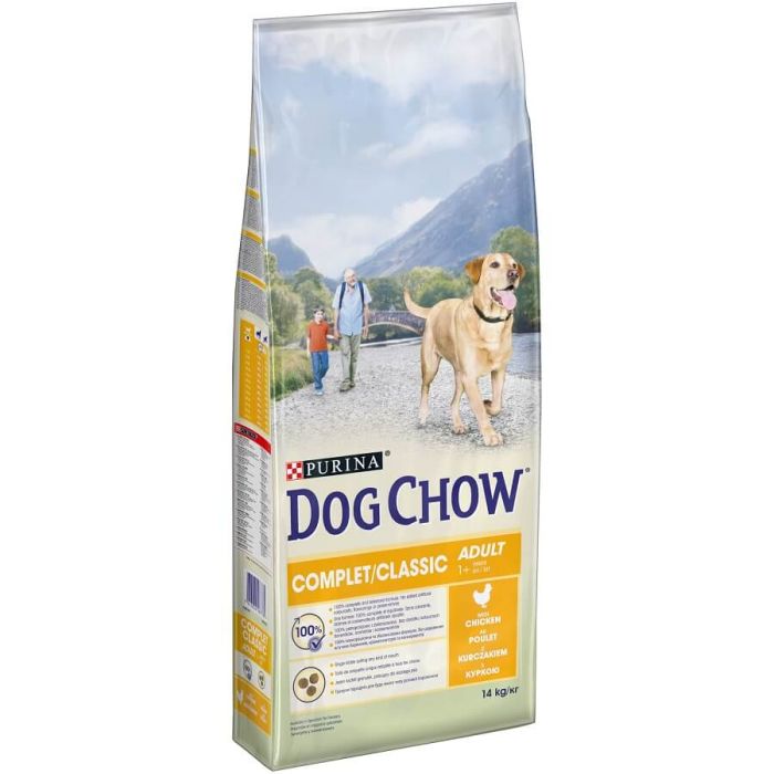 Purina Dog Chow Complete Dog/Classic Chicken 14 кг