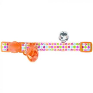 Оранжевый ошейник в горошек Hunter Hunter