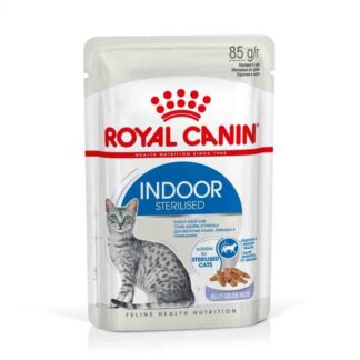 Royal Canin Feline Health Nutrition стерилизованное желе для помещений 12 x 85 г