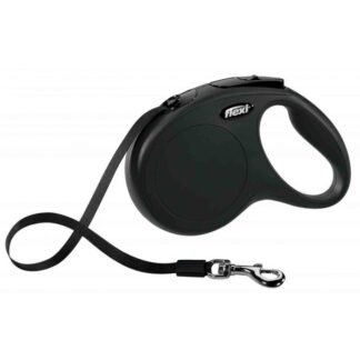 Flexi New Classic Leash ремень L черный 8 м