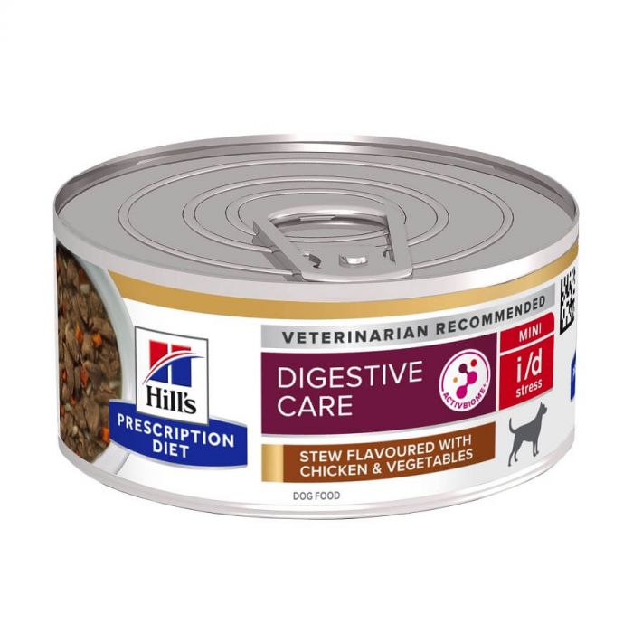 Hill's Prescription Diet Dog I/D AB+ Stress Мультиварка с курицей и овощами 24 x 156 г