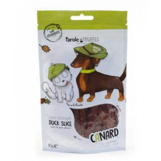 Лакомство Word of Truffles Sliced Duck для кошек и собак 80 г