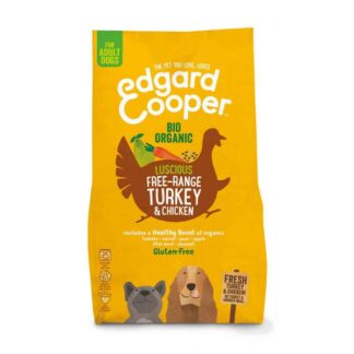 Edgard & Cooper Fresh Organic Турция и курица для взрослых собак 2,5 кг