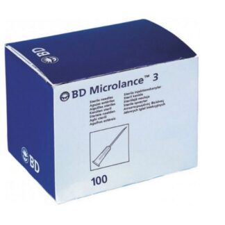 Игла для подкожных инъекций Becton Dickinson Orange 16 мм x 0,5 мм, 100 шт.