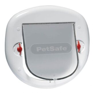 Staywell Cat Flap Large Cat and Small Dog White