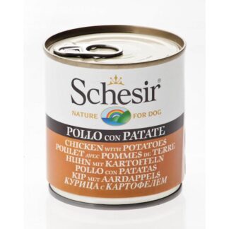 Schesir Цыпленок с картофелем в желе для собак 16 x 285 г