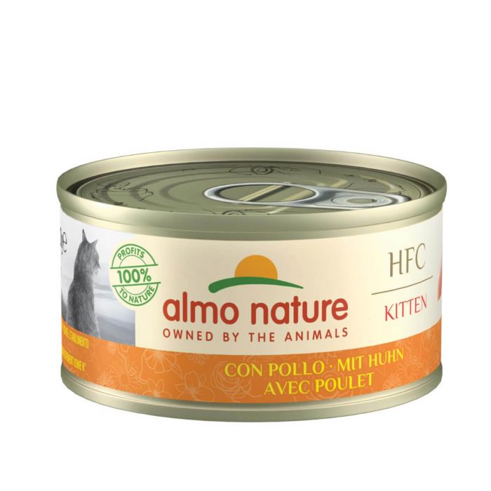 Almo Nature Kitten HFC Курица 24 x 70 г