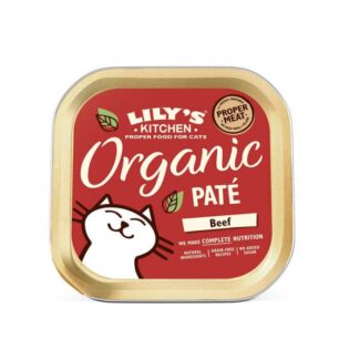 Lily's Kitchen Organic Cat Organic Beef Delight 19 x 85 г