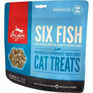 Orijen 6 Fish Cat Лакомство для кошек 35г