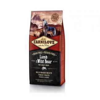 Carnilove Ягненок и кабан собака 12 кг + 2 кг БЕСПЛАТНО