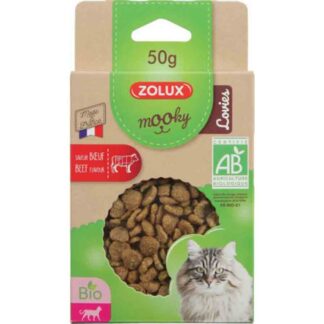 Zolux Mooky Bio Cat любит говядину 50 г