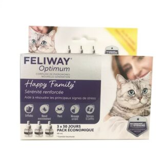 Упаковка Feliway Optimum Refill 3 x 48 мл