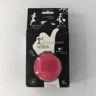 Lishinu Dog Розовый браслет-ретрактор-поводок