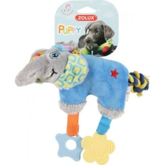Золюкс Той щенок Щенок слон голубой