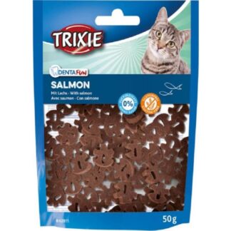 Лакомство для кошек Trixie Denta Fun Salmon 50 г