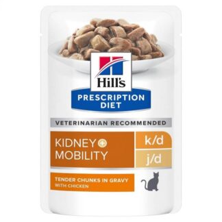 Hill's Prescription Diet Feline K/D + Mobility 12 x 85 г