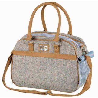 Сумка Trixie Bag Helen из ткани серого цвета 19 x 28 x 40 см