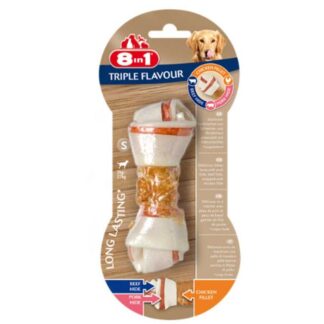 8in1 Triple Flavor Bone S для собак, МУЛЬТИПАКЕТ, 6 шт.
