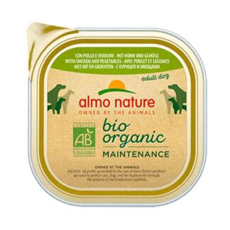 Almo Nature Органические продукты для ухода за собаками с курицей и овощами 9 x 300 г