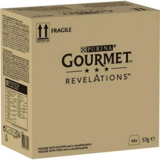 Purina Gourmet Revelations Тунец и лосось 48 x 57 г