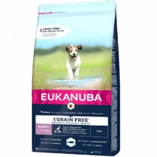 Eukanuba Puppy Junior Small and Medium Breed Salmon 12 кг