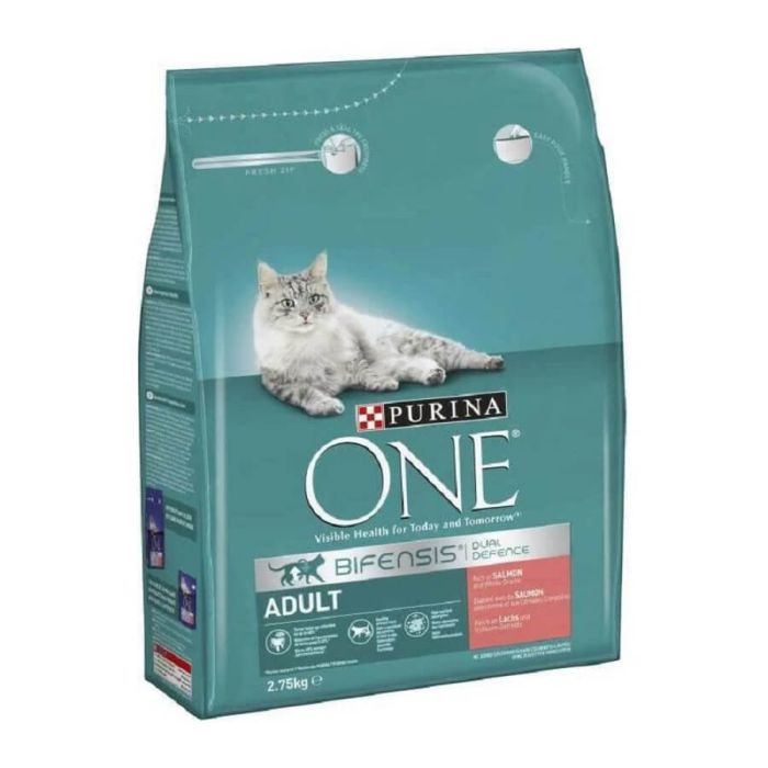 Purina One Adult Cat Salmon 4 x 2,75 кг