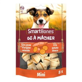 Smartbones Mini Sweet Potato Snack для собак 8 шт.