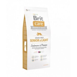 Brit Care Dog Senior Light Лосось без злаков 12 кг
