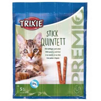 Trixie Premio Stick Quintett Poultry & Liver Cat 5 x 5 г