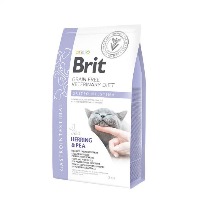 Brit Vet Diet Cat Gastrointestinal без злаков 2 кг