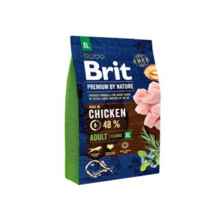 Brit Premium by Nature XL для взрослых собак 3 кг