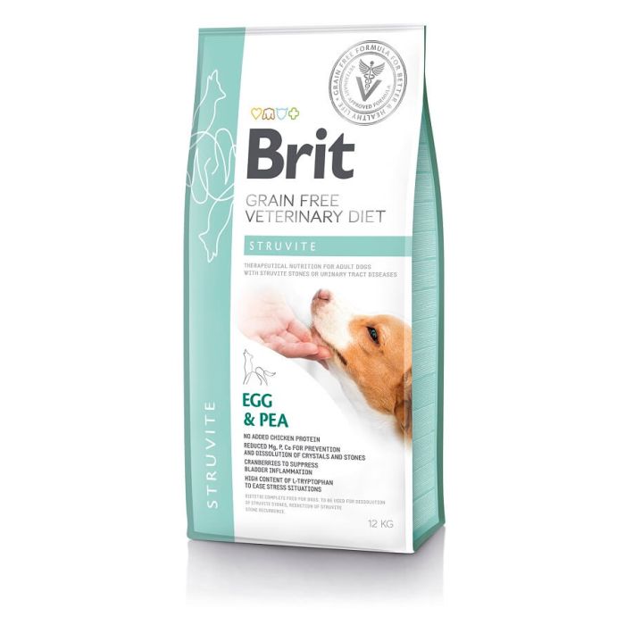 Brit Vet Diet Dog Struvite Grain Free 12 кг
