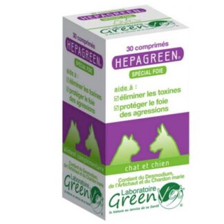 Hepagreen специальная печень для собак и кошек 30 шт.