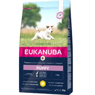 Eukanuba Growing Puppy Small Breed с курицей 3 кг
