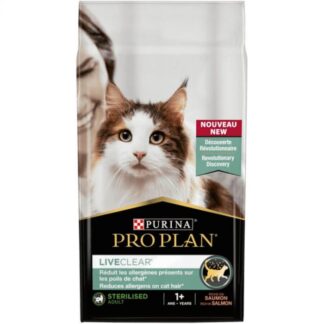 Purina Proplan Cat LiveClear стерилизованный взрослый лосось 1,4 кг