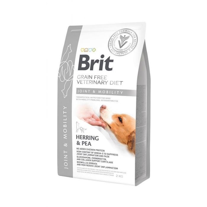 Brit Vet Diet Dog Joint & Mobility Без зерна 2 кг