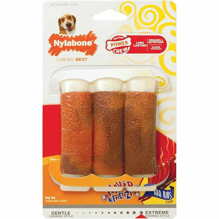Nylabone Toy Power Chew Pork Ribs M